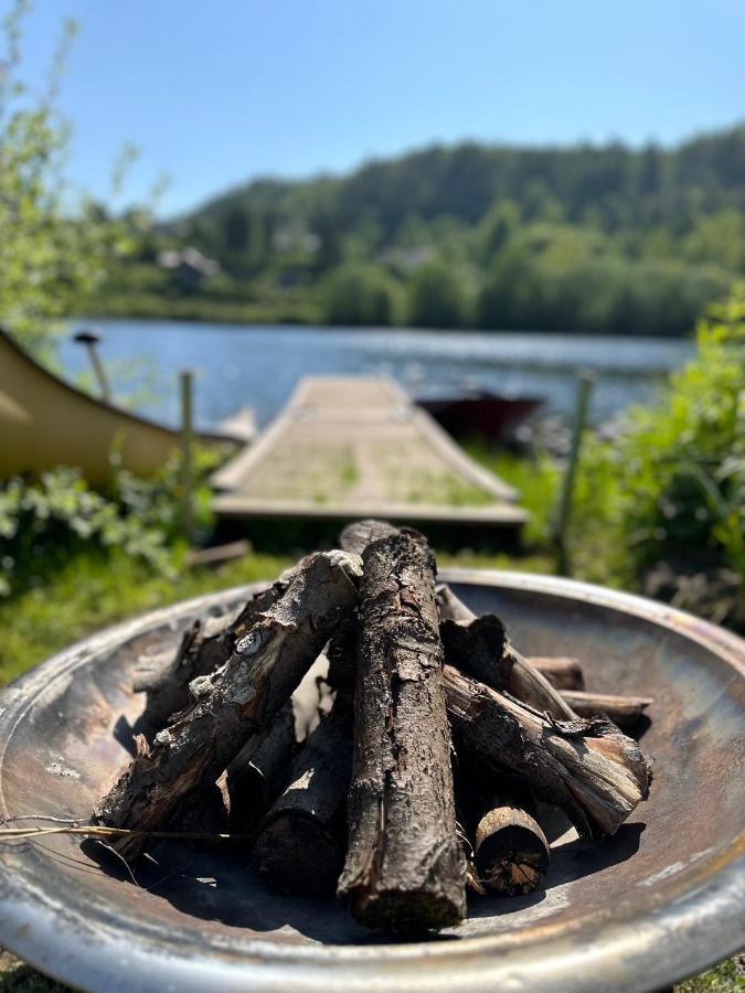 Glamping On Idyllic Lake, Paddle Boards & Rowboat Porsgrunn Dış mekan fotoğraf
