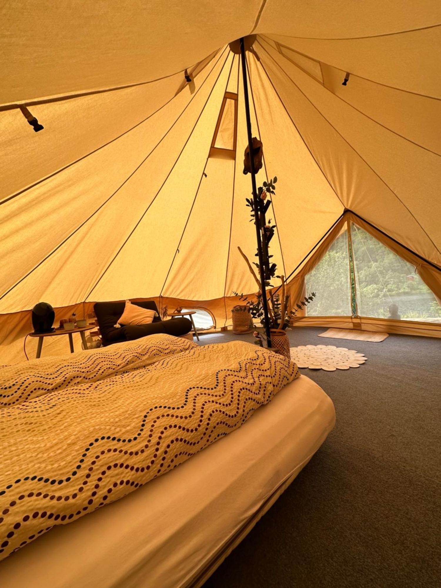 Glamping On Idyllic Lake, Paddle Boards & Rowboat Porsgrunn Dış mekan fotoğraf