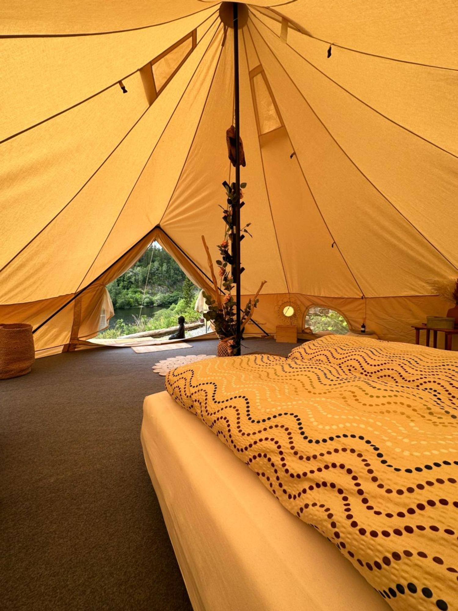 Glamping On Idyllic Lake, Paddle Boards & Rowboat Porsgrunn Dış mekan fotoğraf