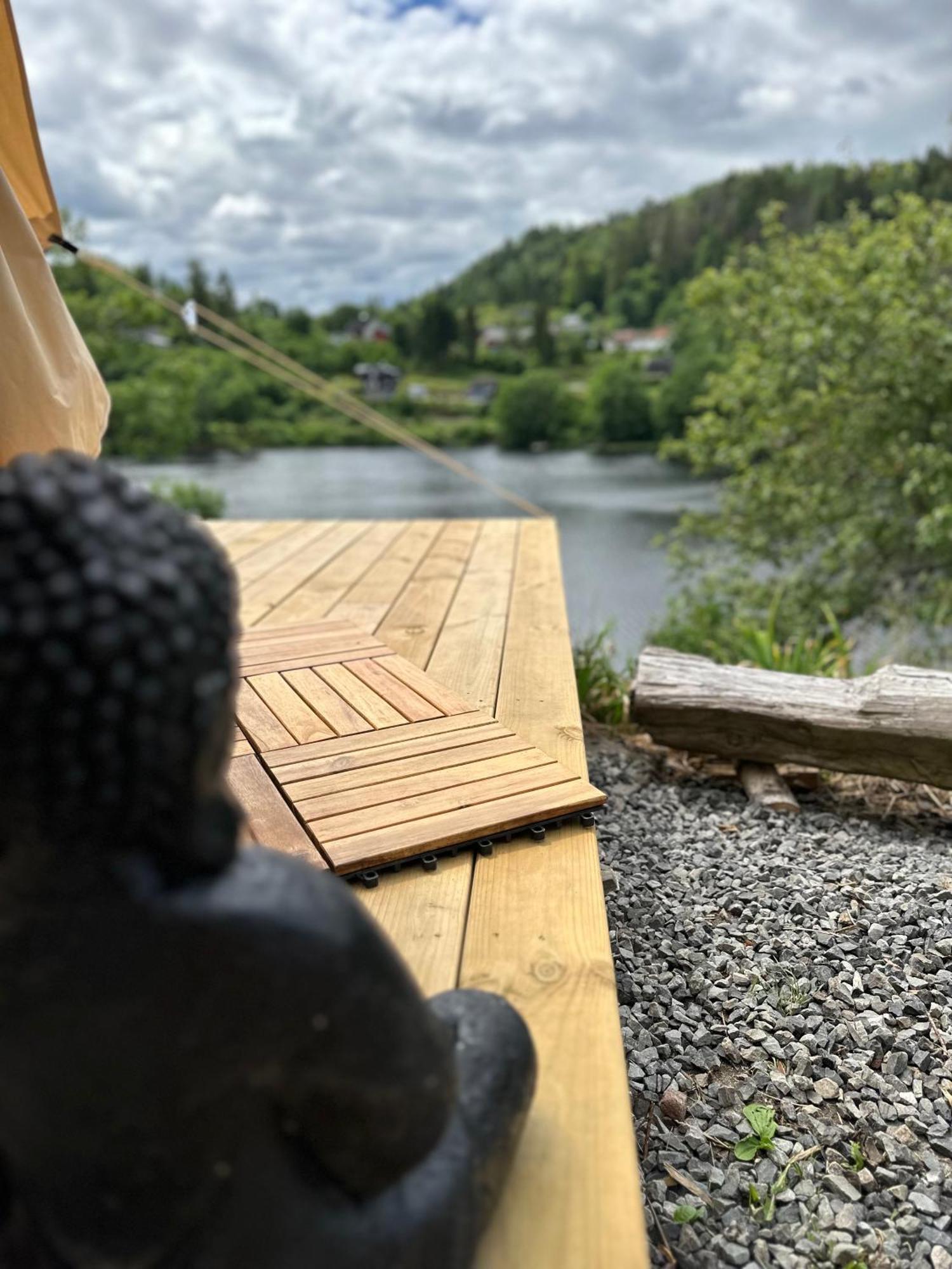 Glamping On Idyllic Lake, Paddle Boards & Rowboat Porsgrunn Dış mekan fotoğraf